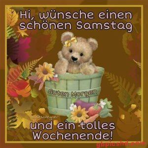 guten morgen samstag