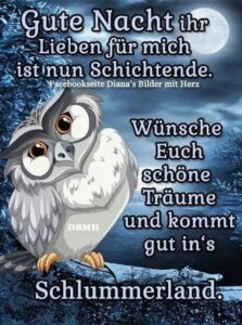 lustige gute nacht bilder fur whatsapp